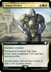 Almost Perfect (Extended Art) (NM Foil) [Fallout]