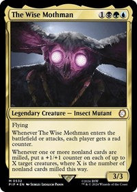 The Wise Mothman (Surge Foil) (NM Foil) [Fallout]