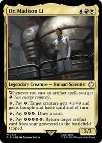 Dr. Madison Li (Surge Foil) (NM Foil) [Fallout]
