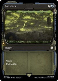 Radstorm (Showcase) (Surge Foil) (NM Foil) [Fallout]