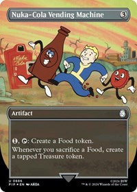 Nuka-Cola Vending Machine (Borderless) (Surge Foil) (NM Foil) [Fallout]