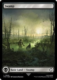 Swamp (0849) (Surge Foil) (NM Foil) [Fallout]