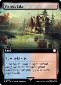 Ferrous Lake (Extended Art) (NM Foil) [Fallout]