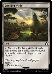 Evolving Wilds (Surge Foil) (NM Foil) [Fallout]