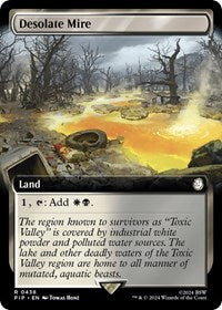 Desolate Mire (Extended Art) (NM Nonfoil) [Fallout]