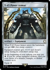T-45 Power Armor (NM Nonfoil) [Fallout]