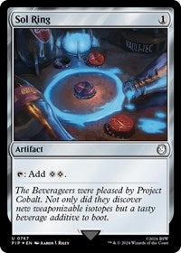 Sol Ring (Surge Foil) (NM Foil) [Fallout]