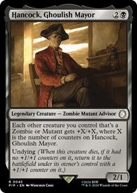 Hancock, Ghoulish Mayor (NM Foil) [Fallout]