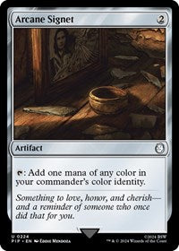 Arcane Signet (NM Foil) [Fallout]