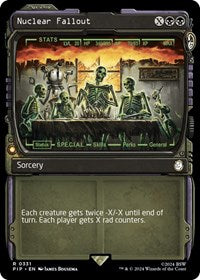 Nuclear Fallout (Showcase) (NM Foil) [Fallout]