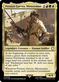Preston Garvey, Minuteman (NM Foil) [Fallout]