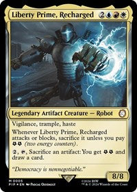 Liberty Prime, Recharged (NM Foil) [Fallout]