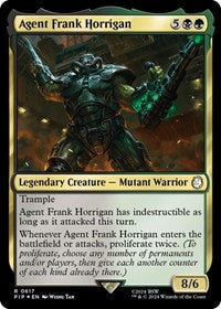 Agent Frank Horrigan (Surge Foil) (NM Foil) [Fallout]