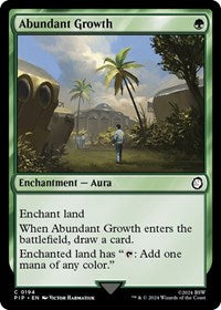 Abundant Growth (NM Foil) [Fallout]