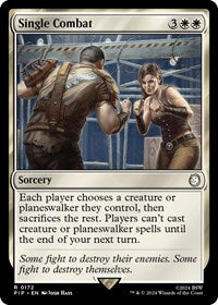 Single Combat (NM Foil) [Fallout]