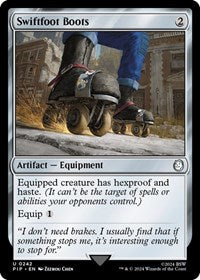 Swiftfoot Boots (NM Nonfoil) [Fallout]
