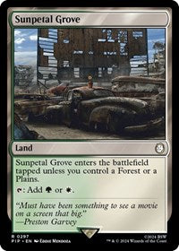 Sunpetal Grove (NM Nonfoil) [Fallout]
