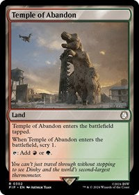Temple of Abandon (NM Foil) [Fallout]