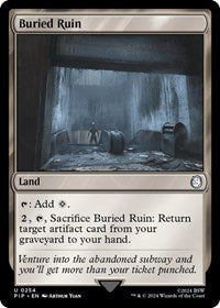 Buried Ruin (NM Nonfoil) [Fallout]