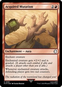 Acquired Mutation (Surge Foil) (NM Foil) [Fallout]