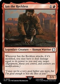 Ian the Reckless (NM Foil) [Fallout]