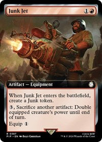 Junk Jet (Extended Art) (NM Foil) [Fallout]