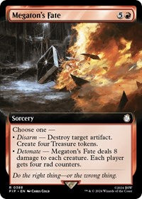 Megaton's Fate (Extended Art) (NM Nonfoil) [Fallout]