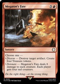 Megaton's Fate (Surge Foil) (NM Foil) [Fallout]