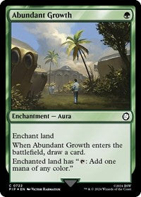 Abundant Growth (Surge Foil) (NM Foil) [Fallout]