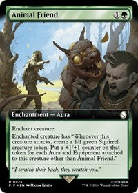 Animal Friend (Extended Art) (Surge Foil) (NM Foil) [Fallout]