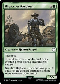 Bighorner Rancher (NM Foil) [Fallout]