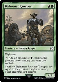 Bighorner Rancher (Surge Foil) (NM Foil) [Fallout]