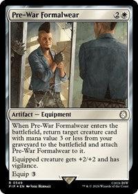 Pre-War Formalwear (Surge Foil) (NM Foil) [Fallout]