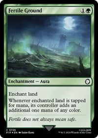 Fertile Ground (Surge Foil) (NM Foil) [Fallout]