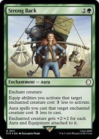 Strong Back (Surge Foil) (NM Foil) [Fallout]