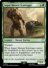 Super Mutant Scavenger (Surge Foil) (NM Foil) [Fallout]