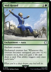 Well Rested (Surge Foil) (NM Foil) [Fallout]