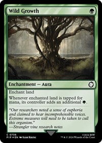 Wild Growth (Surge Foil) (NM Foil) [Fallout]