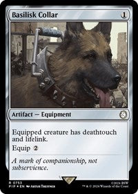 Basilisk Collar (Surge Foil) (NM Foil) [Fallout]