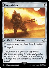 Fireshrieker (Surge Foil) (NM Foil) [Fallout]