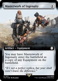 Masterwork of Ingenuity (Extended Art) (Surge Foil) (NM Foil) [Fallout]