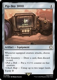 Pip-Boy 3000 (Surge Foil) (NM Foil) [Fallout]
