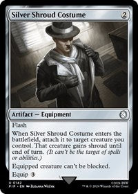 Silver Shroud Costume (NM Nonfoil) [Fallout]