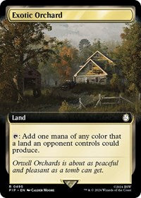 Exotic Orchard (Extended Art) (NM Nonfoil) [Fallout]