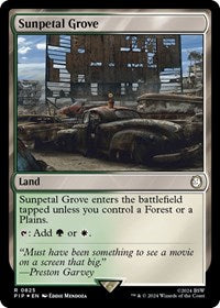 Sunpetal Grove (Surge Foil) (NM Foil) [Fallout]