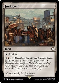 Junktown (Surge Foil) (NM Foil) [Fallout]