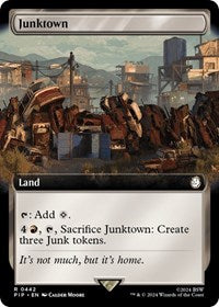 Junktown (Extended Art) (NM Foil) [Fallout]
