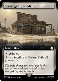 Scavenger Grounds (Extended Art) (NM Nonfoil) [Fallout]