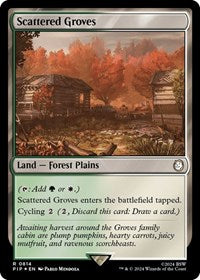 Scattered Groves (Surge Foil) (NM Foil) [Fallout]