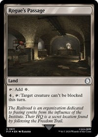 Rogue's Passage (Surge Foil) (NM Foil) [Fallout]